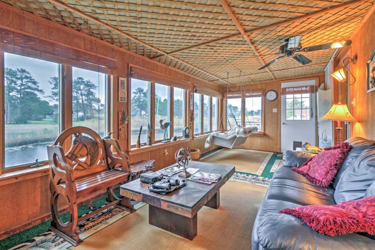 Quaint Chincoteague Island Hideaway With 2 Porches!ヴィラ エクステリア 写真