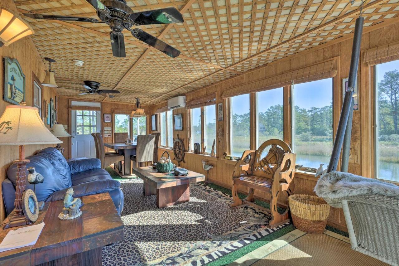 Quaint Chincoteague Island Hideaway With 2 Porches!ヴィラ エクステリア 写真